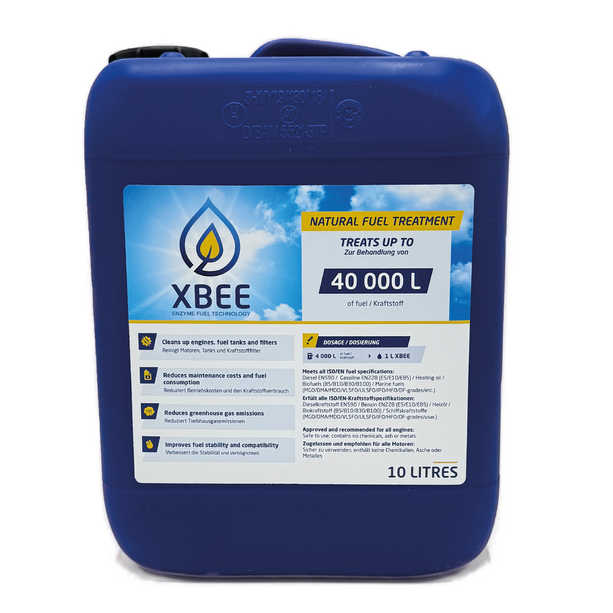 XBEE Enzyme Fuel Technology - 10L Kanister