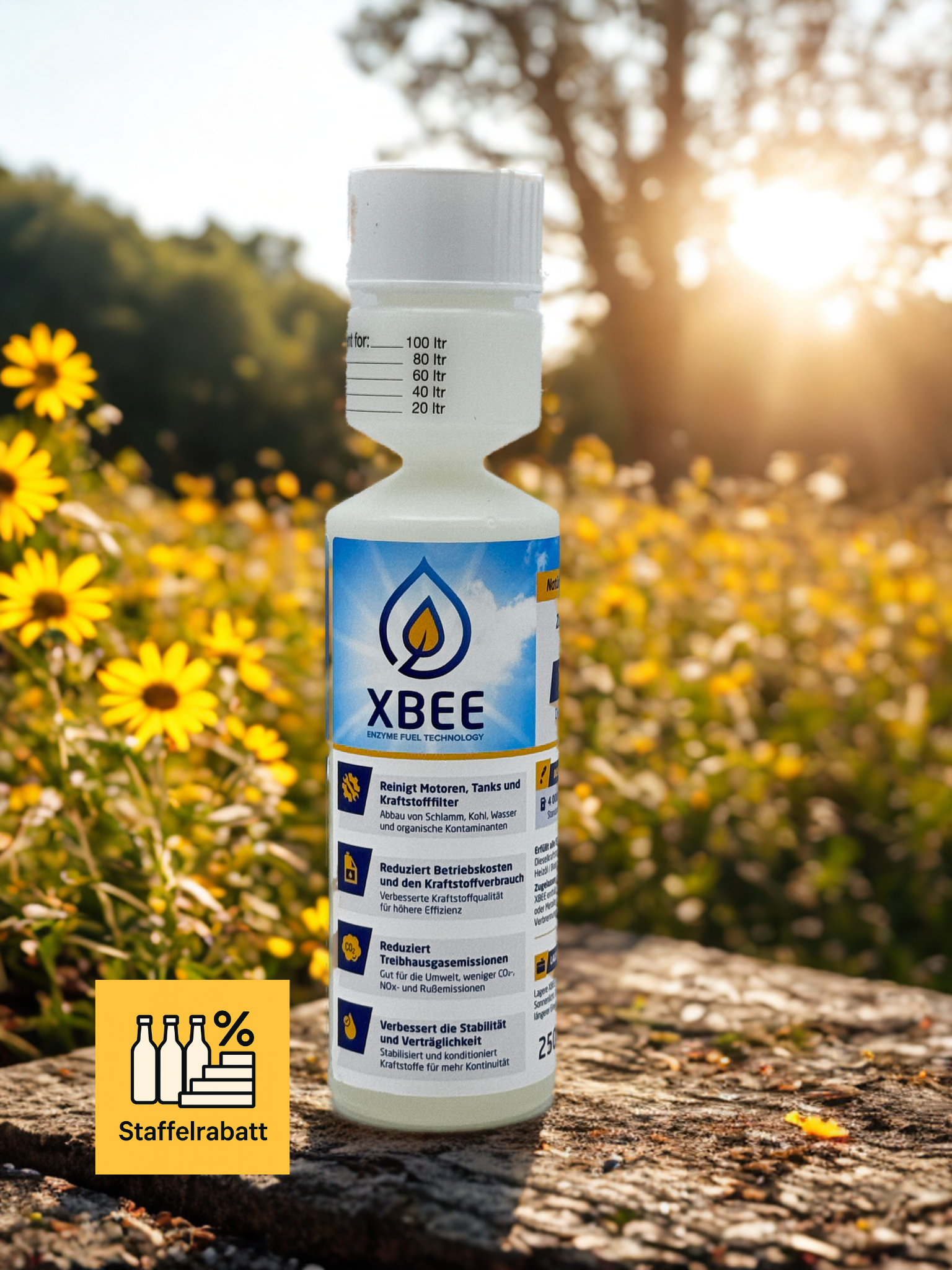 XBEE Enzyme Fuel Technology - 250ML Dosierflasche